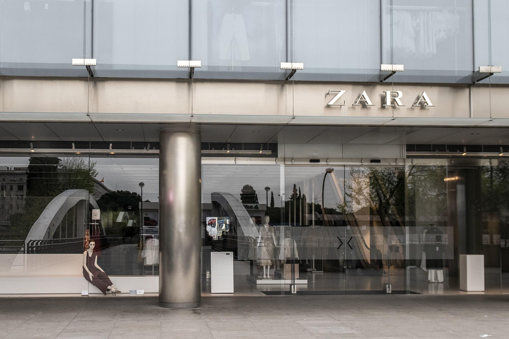 Zara cerrado coronavirus